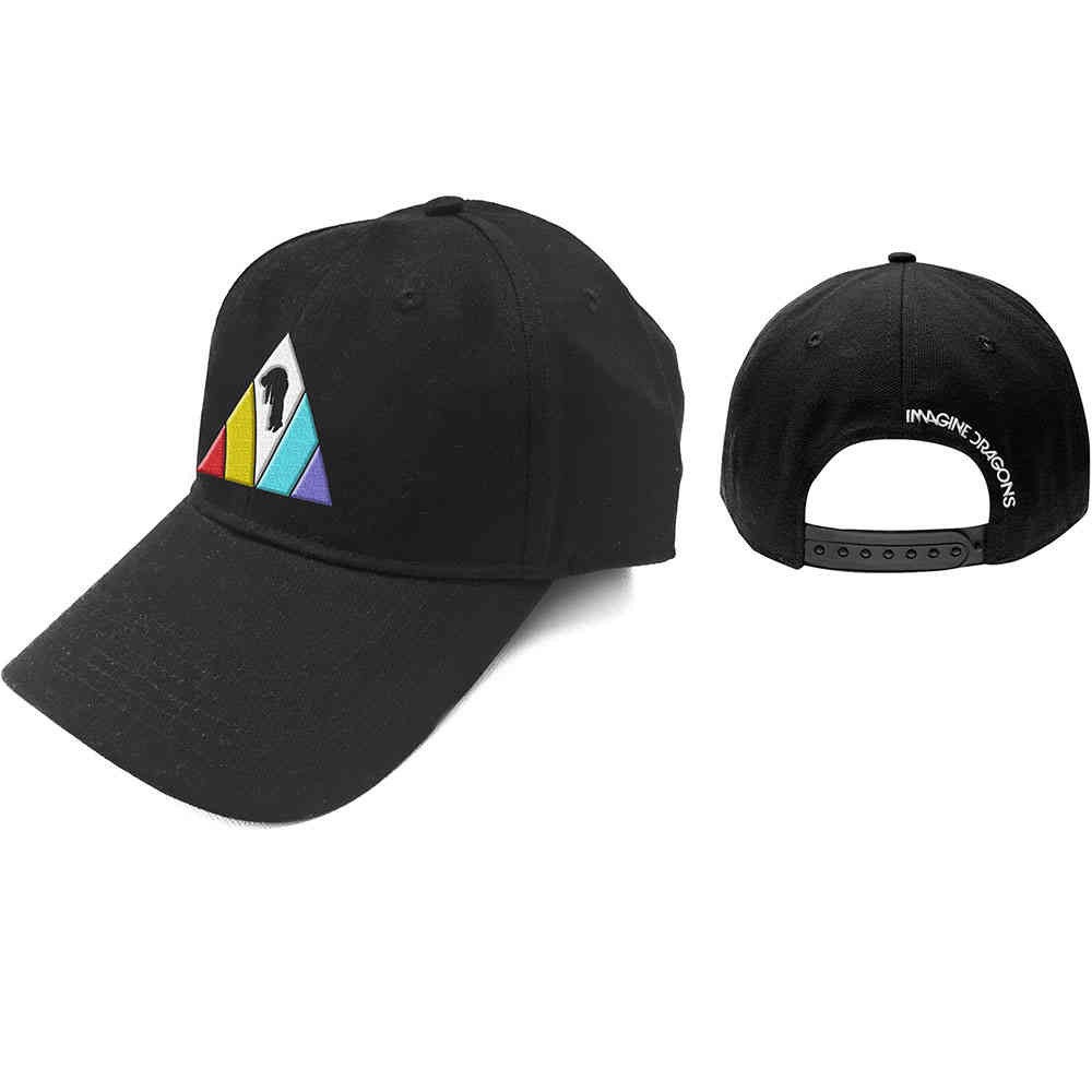 Imagine Dragons - Triangle Logo Baseball pet - Zwart